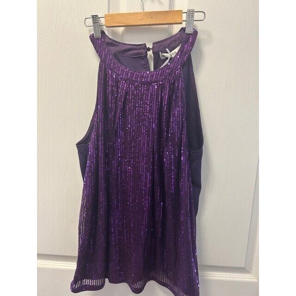 Grace Karin Sequined Sleveless Top